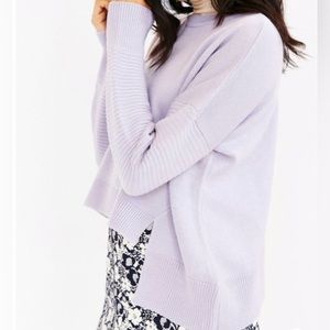 Urban Outfitters A Third Space high low, periwinkle sweater in size small